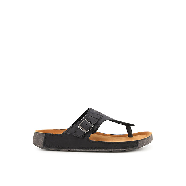 Playboy Sandal Pria Thong Conor In Black