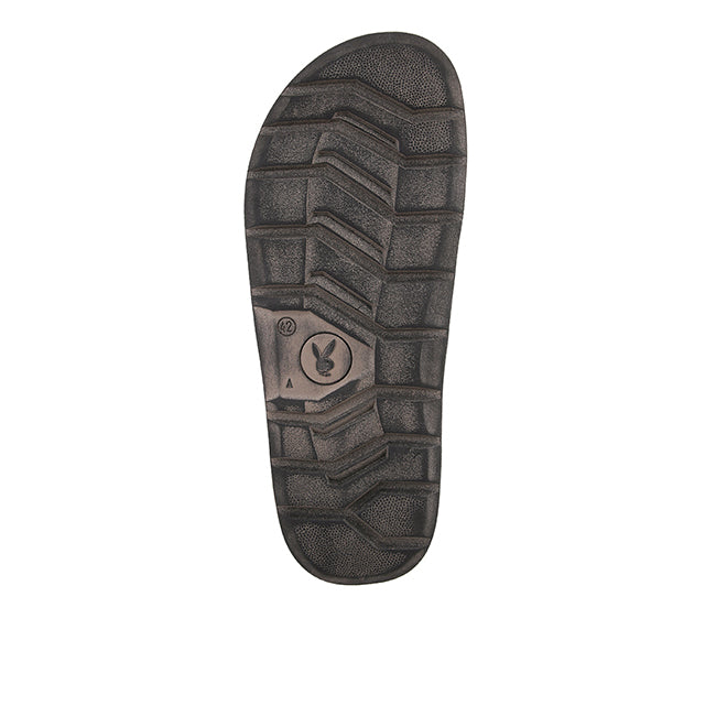 Playboy Sandal Pria Mules Collin In Tan