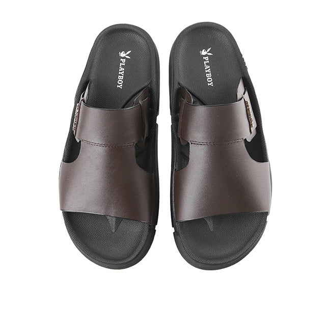 Playboy Men Sandals Felipe In Coffee