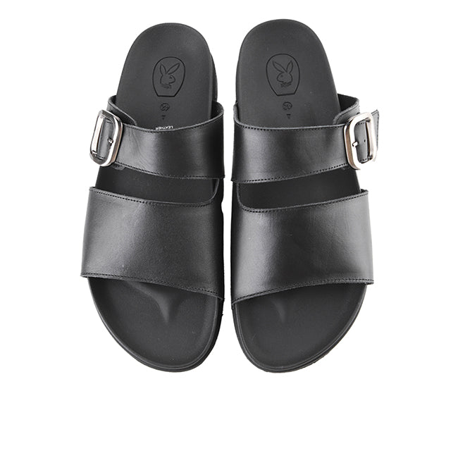 Playboy Men Sandals Everton In Black