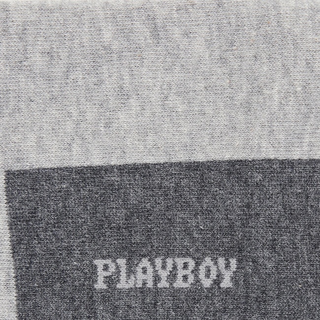 Playboy Men Socks Short 1 In Black/Navy/Light Grey