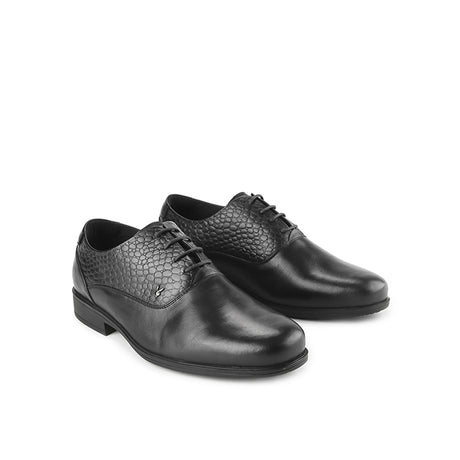 Playboy Sepatu Pria Lace Up Ferry - Laces In Black