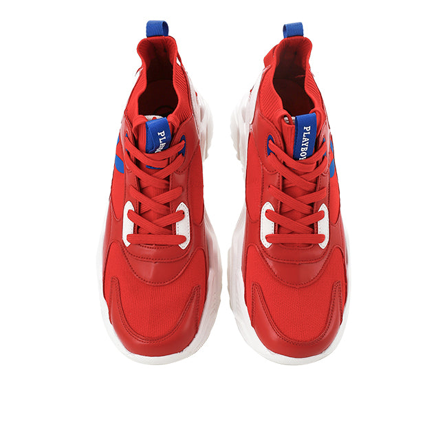 Playboy Men Shoes Tommy In Red