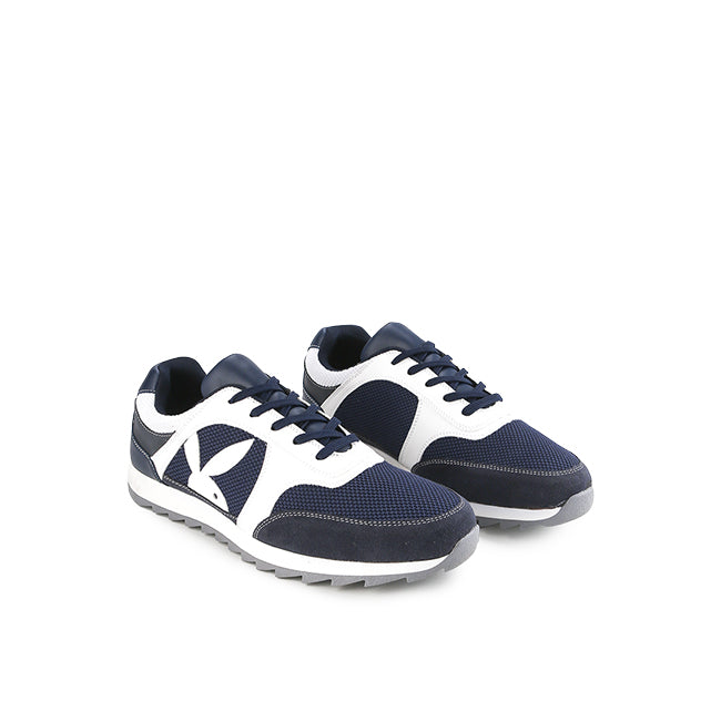 Playboy Men Shoes Admiral In Navy/White