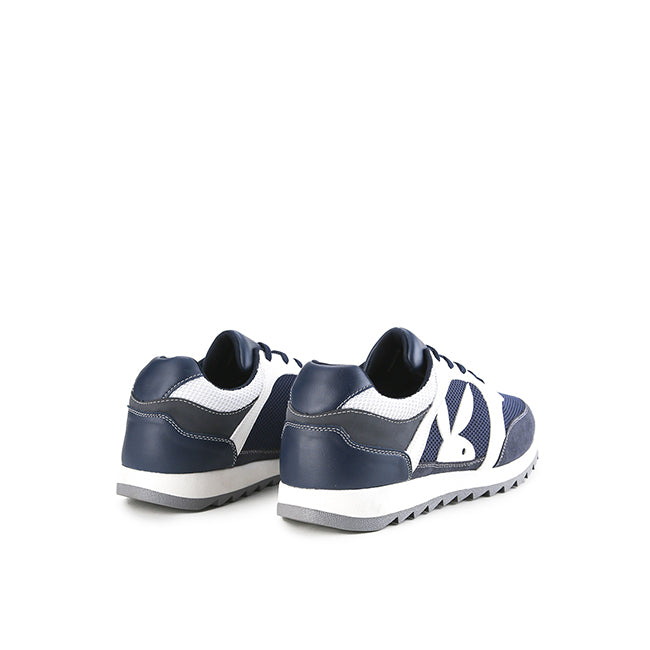 Playboy Men Shoes Admiral In Navy/White