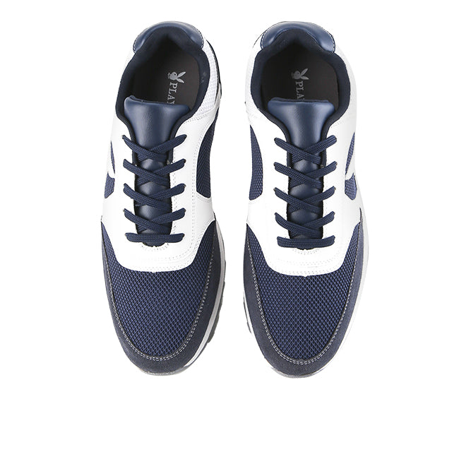 Playboy Men Shoes Admiral In Navy/White