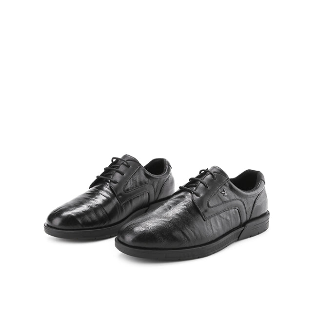 Playboy Sepatu Pria Lace Up Sarge Laces In Black