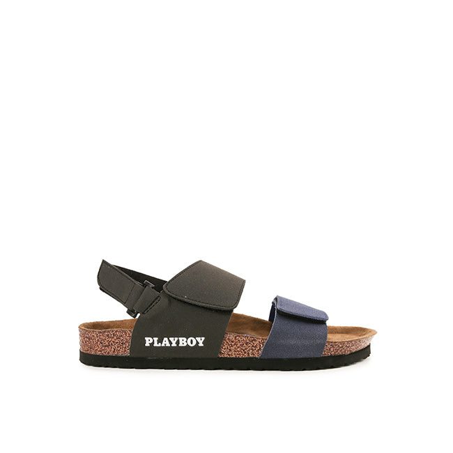 Playboy Sandal Pria Slingback Bierza - Slinkback In Black
