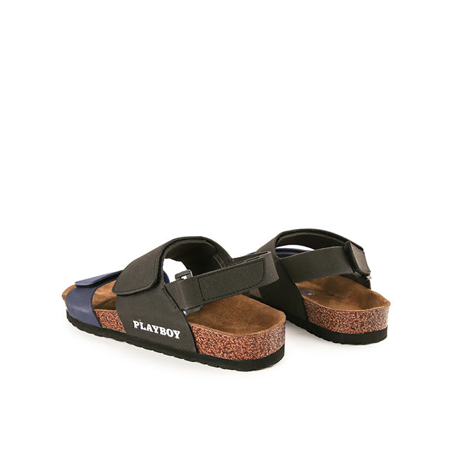 Playboy Sandal Pria Slingback Bierza - Slinkback In Black