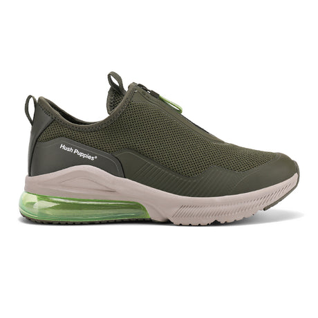 Hush Puppies Sepatu Pria Athleisure Reginald In Olive