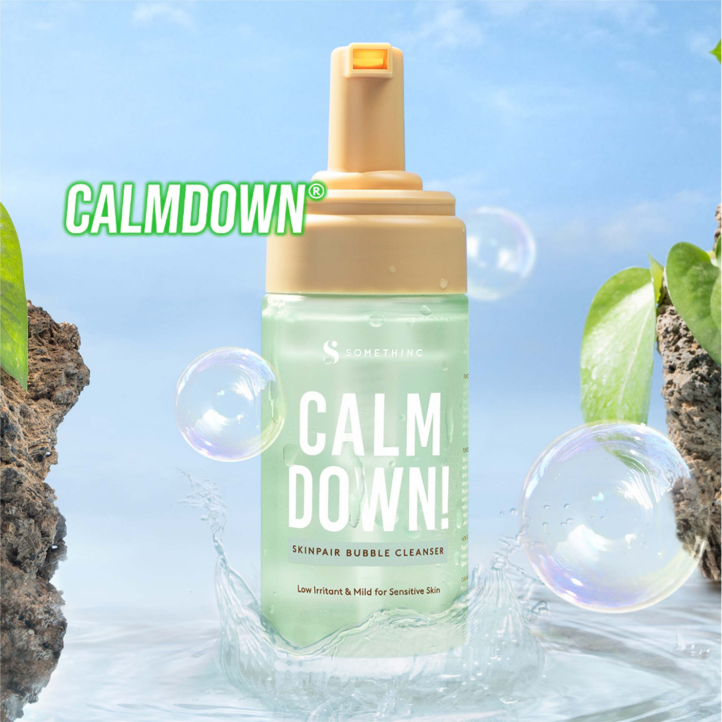 Somethinc Calm Down Skinpair Bubble Cleanser 120ml