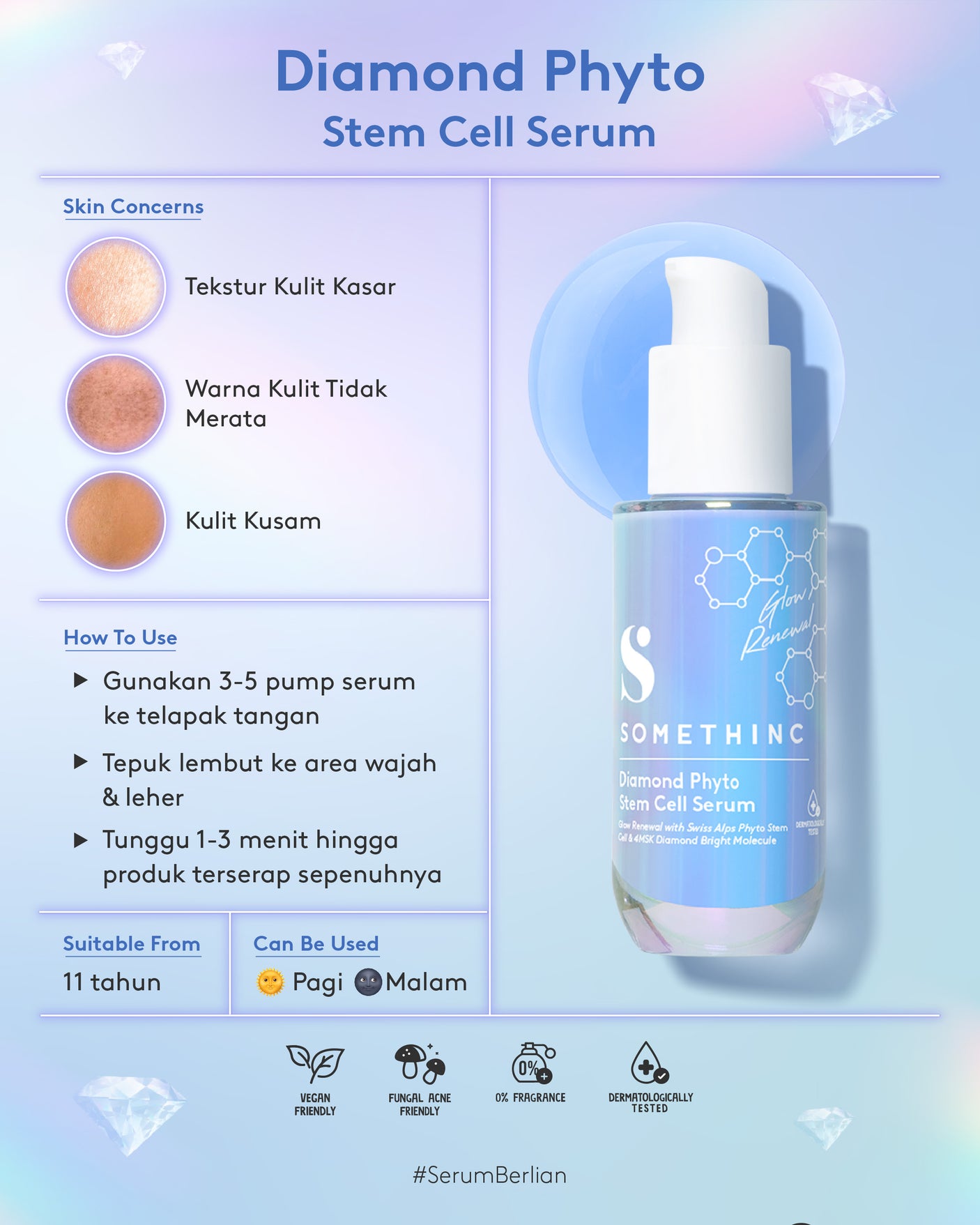 Diamond Phyto Stem Cell Serum 20ml