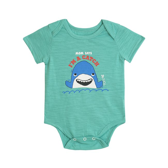 TORIO Basic Onesie Baby Shark - Baby Bodysuit - Romper Bayi
