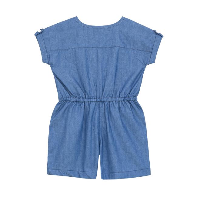 TORIO Denim Ruffle Overall - Overall Anak Perempuan