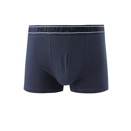 Hush Puppies Pakaian Pria Ctnsp2 Boxer In Navy / Maroon