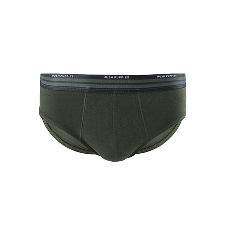 Hush Puppies Pakaian Pria Ctn2 Brief In Olive