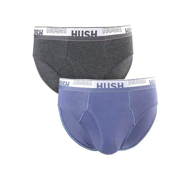 Hush Puppies Pakaian Pria Srcsp2 Brief In Blue / Dk Gy