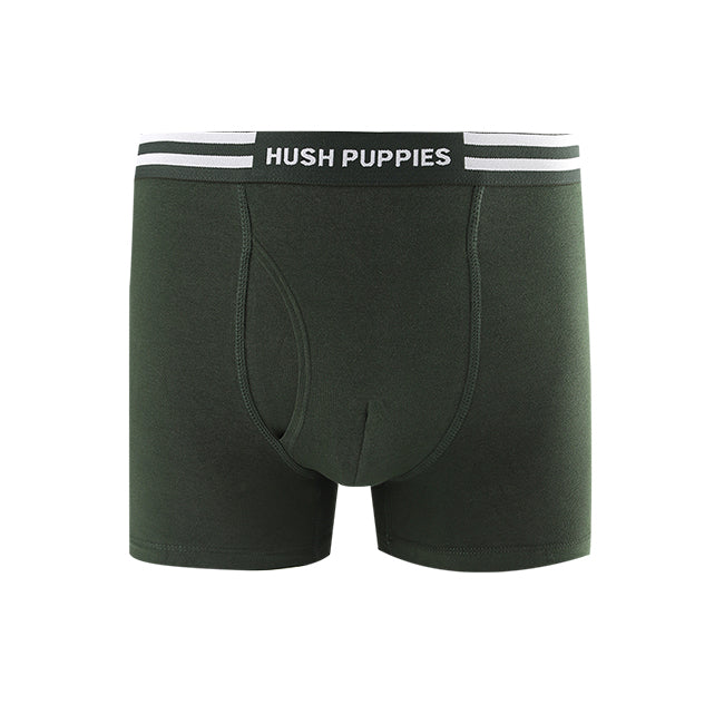 Hush Puppies Pakaian Pria Underwear Jack Boxer In Green