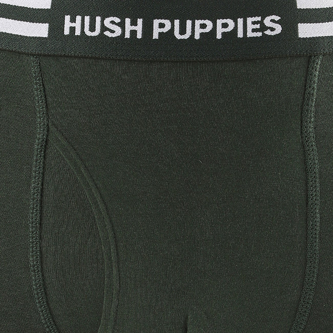 Hush Puppies Pakaian Pria Underwear Jack Boxer In Green