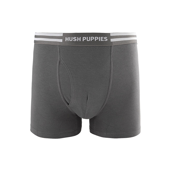 Hush Puppies Pakaian Pria Underwear Jack Boxer In Grey