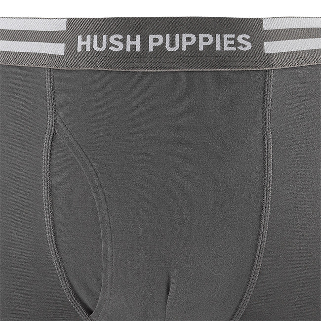 Hush Puppies Pakaian Pria Underwear Jack Boxer In Grey