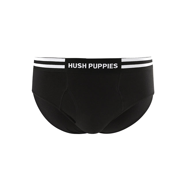 Hush Puppies Pakaian Pria Underwear Jack Brief In Black