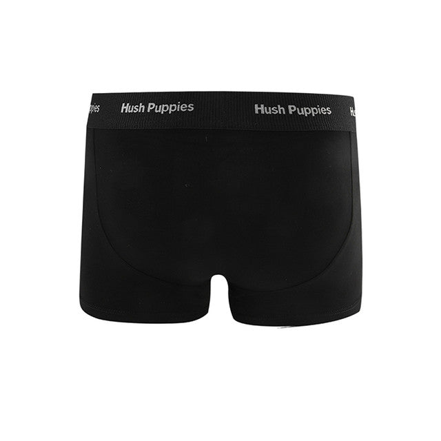 Hush Puppies Pakaian Pria Inigo Boxer In All Black