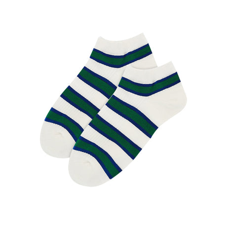 Hush Puppies Aksesoris Pria Mens Ankle Socks In White / Green / Blue
