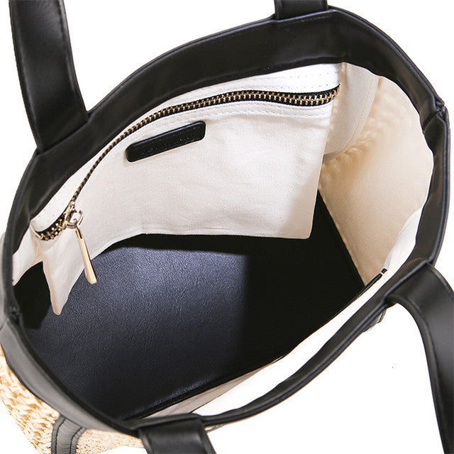 Aliyah Top Handle Bag In Black