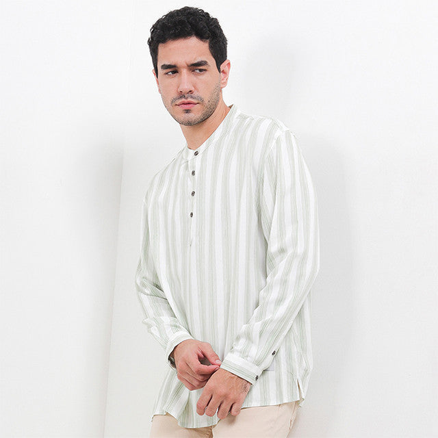 Obermain Pakaian Pria Shirt Caspian In Green