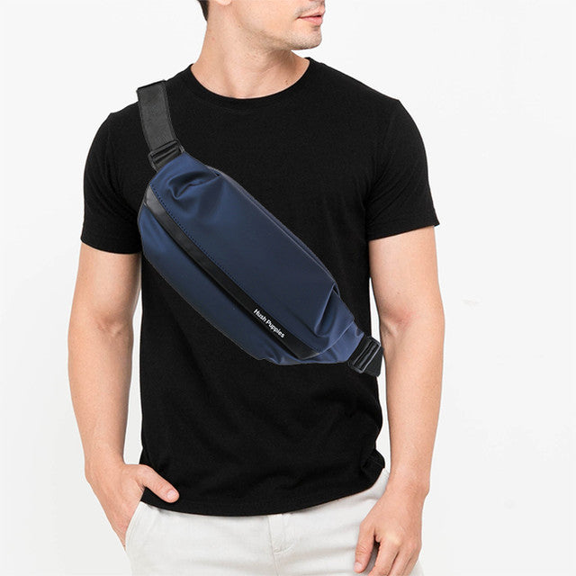 Hush Puppies Tas Pria Kasey Waist Bag In Navy