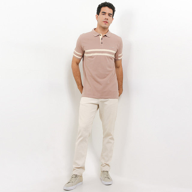 Obermain Pakaian Pria Polo Dare In Taupe