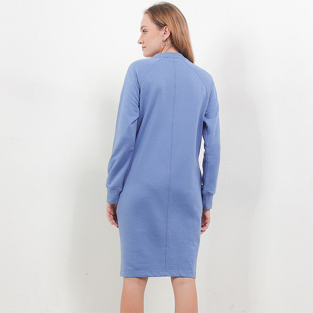 Hush Puppies Pakaian Wanita Dress Bsc Belly In Blue