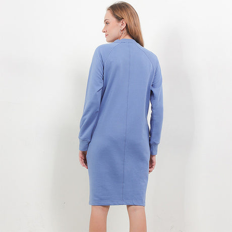 Hush Puppies Pakaian Wanita Dress Bsc Belly In Blue