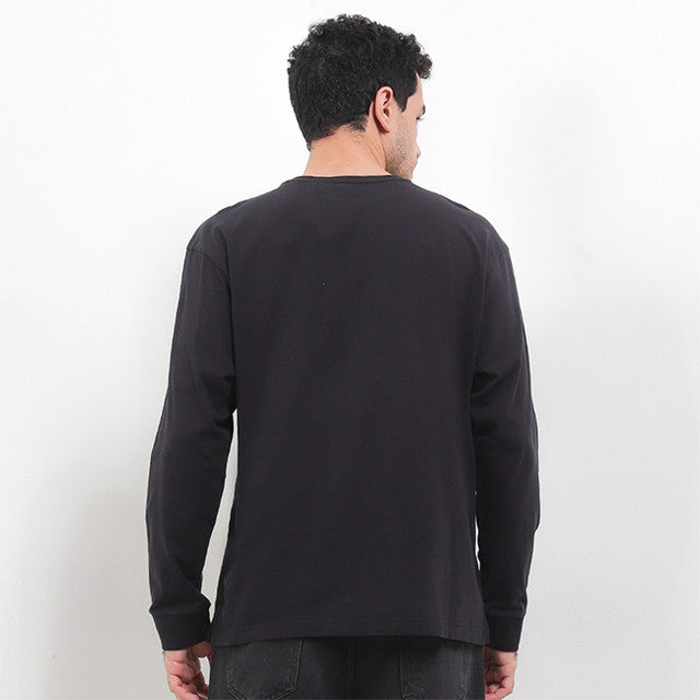Hush Puppies Pakaian Pria Sweater Leonardo In Black
