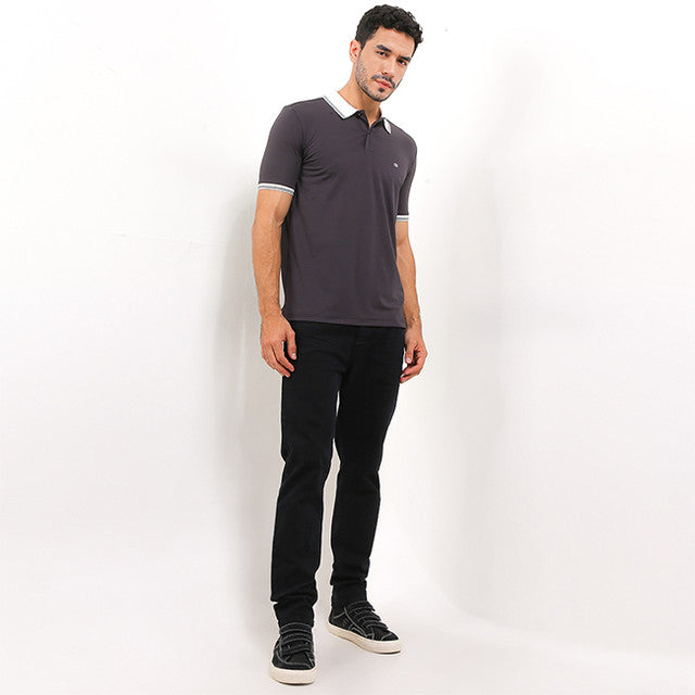Obermain Pakaian Pria Polo Cooper In Black