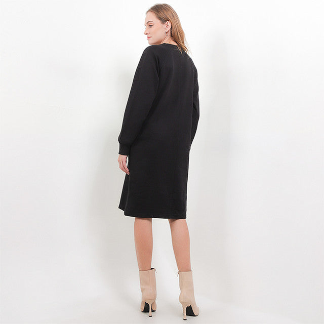 Hush Puppies Pakaian Wanita Dress Bsc Belly In Black