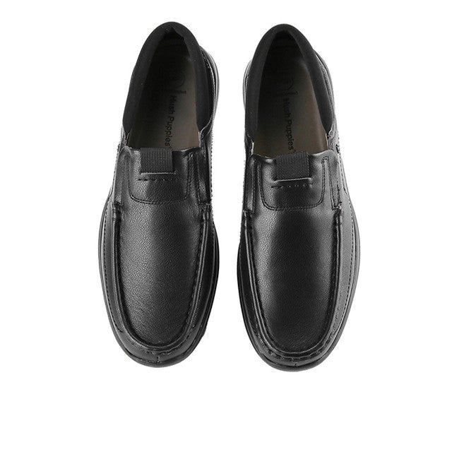 Hush Puppies Sepatu Pria Jettro Slip On In Black