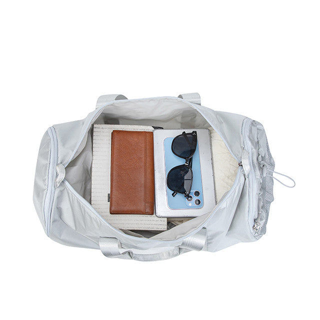 Hush Puppies Tas Pria Eston Duffle Bag In Grey