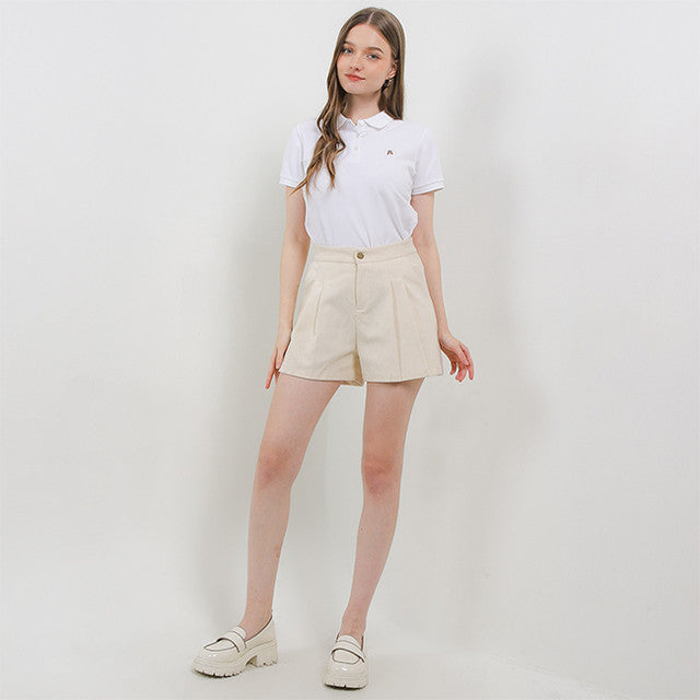 Hush Puppies Pakaian Wanita Ardith 5 Polo In White
