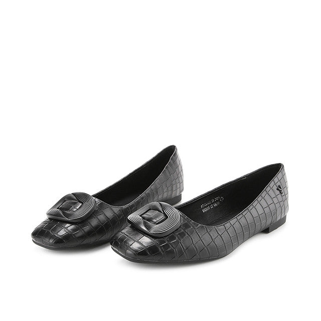 Playboy Sepatu Wanita Flats Zenaida In Black