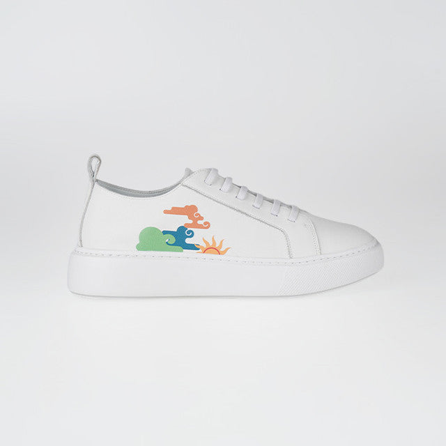 Obermain Shoes Wanita Sneakers Dreamflyer Rise In White