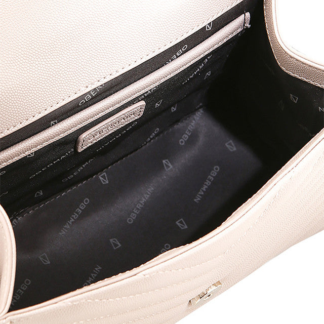 Layla Top Handle Bag (M) In Taupe