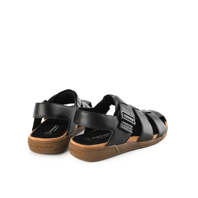 Hush Puppies Sandal Pria Asahi Jake Fisherman In Black