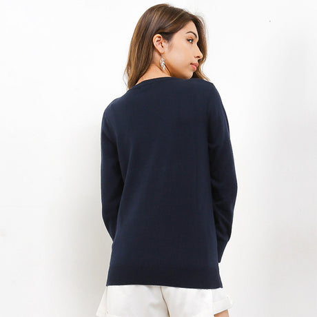 Hush Puppies Pakaian Wanita Outerwear Kindly In Navy