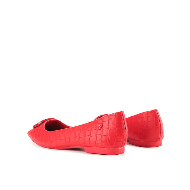 Playboy Sepatu Wanita Flats Zenaida In Red