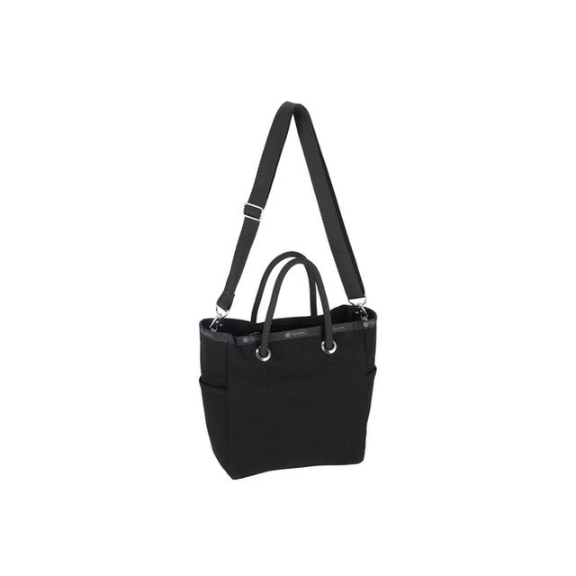 LeSportsac Tas Wanita Tote bag Canvas Sm Easy Tote In Jet Black Canvas