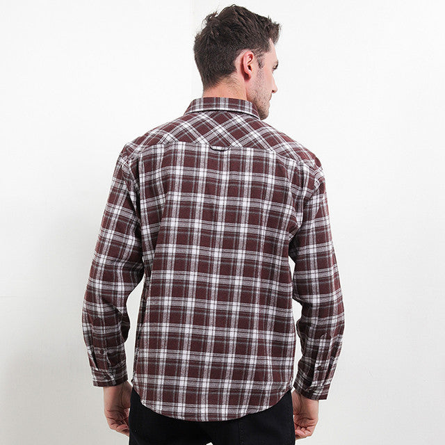 Hush Puppies Pakaian Pria Shirt Jimnu In Brown