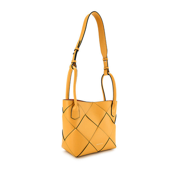 Obermain Tas Wanita Charlotte Bucket Bag In Yellow