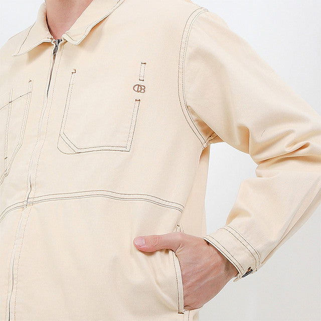 Obermain Pakaian Pria Jackets Archibald In White